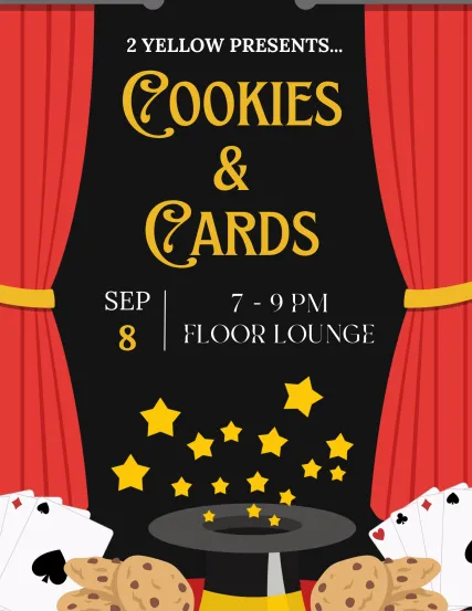 2 Yellow Cookies & Cards
