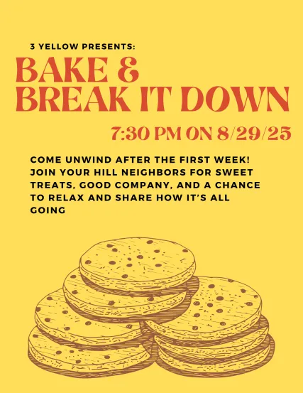 Bake & Break It Down: 8/29/25 at 7:30pm