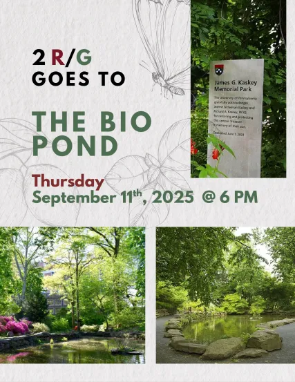 2 R/G Goes to the Bio Pond