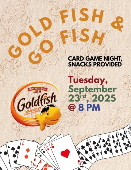2 R/G Goldfish and Go Fish: Card Game Night