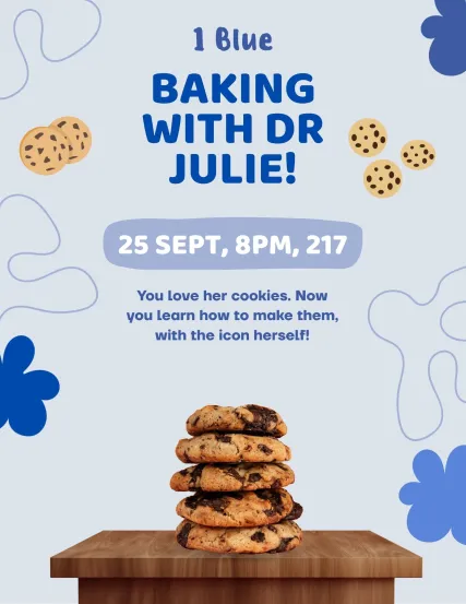 Baking w/ Dr Julie!