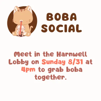 Come and Grab Boba with Floor 15!