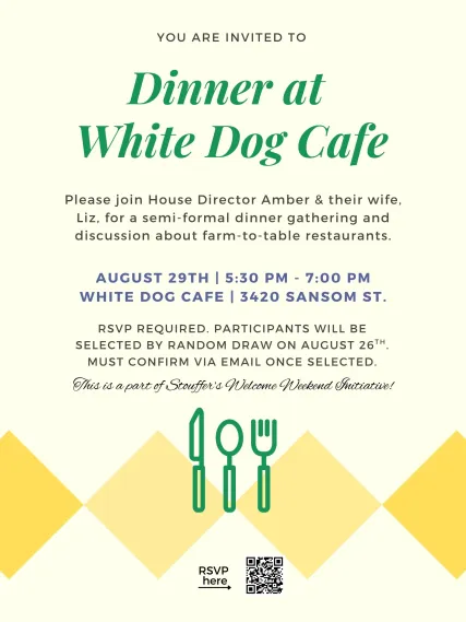 White Dog Cafe Flyer