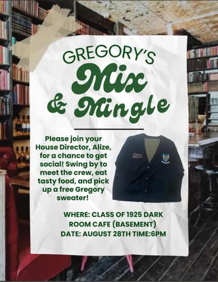 Gregory's Mix and Mingle
