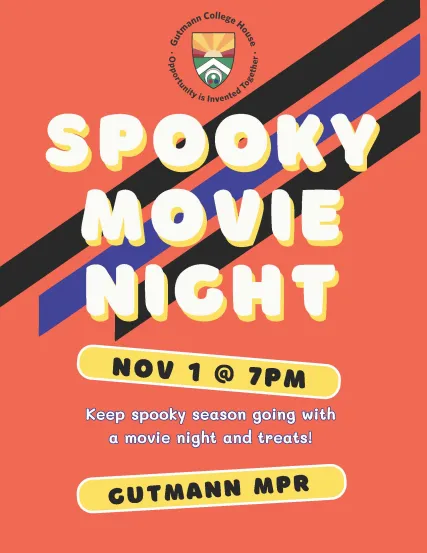 Spooky Movie Night 11-1-25