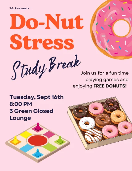 Donut study break