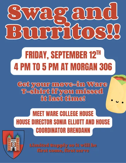 Ware Burrito flyer
