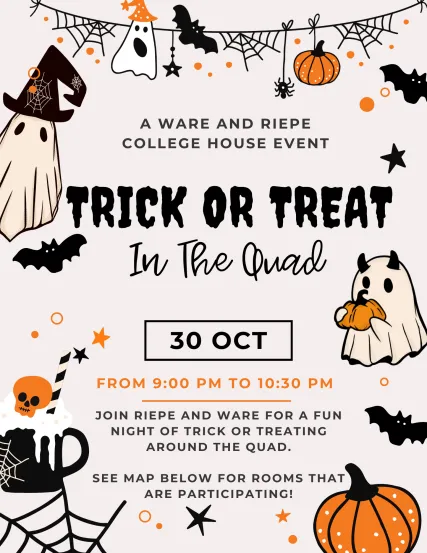Trick or Treat Flyer