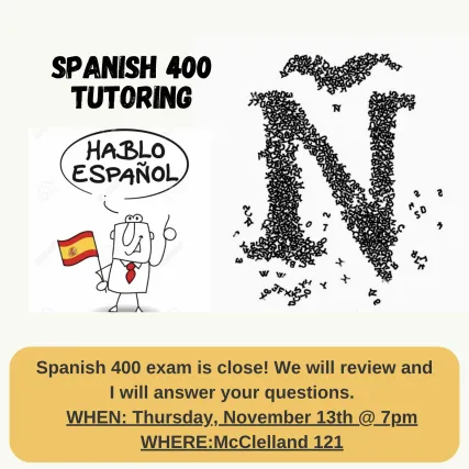 Spanish 400 Tutoring