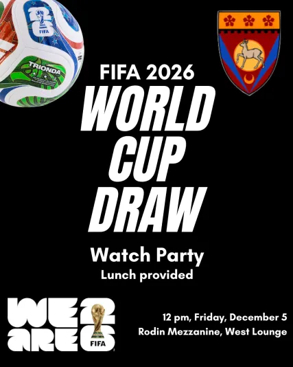 world cup draw watch party event poster