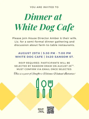 White Dog Cafe Flyer