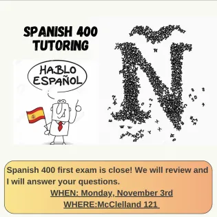 Spanish 400 Tutoría
