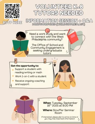 Volunteer K-8 Tutors Needed (Information Session + Q&A)