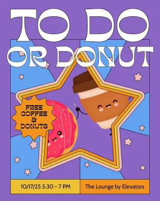 Flyer for To Do or Donut