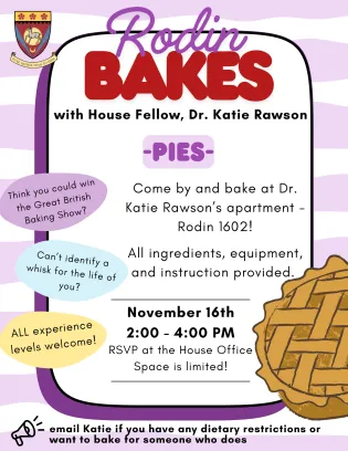 rodin bakes pies november 16 sunday 