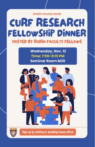 curf research fellowship dinner flyer