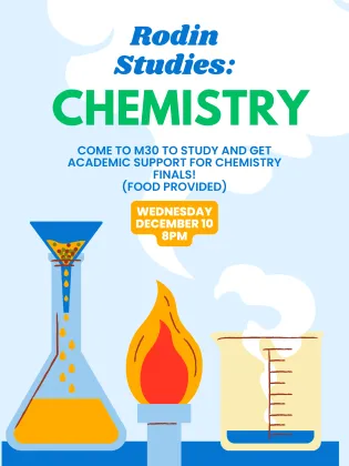 rodin chemistry event poster